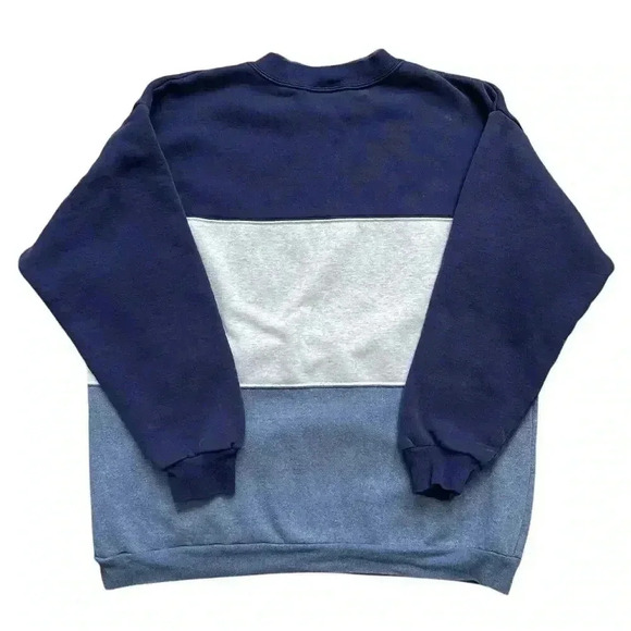 Vintage 80s 90s Limited Edition Lake Poinsett Camp SD Colorblock Crewneck XL - Picture 2 of 13